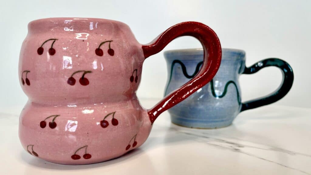 handmade ceramic mugs