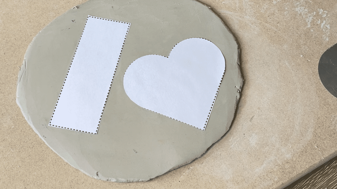 Air Dry Sculpd Clay with template