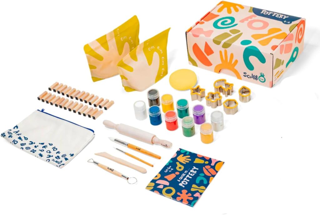 sculpd kids pottery kit