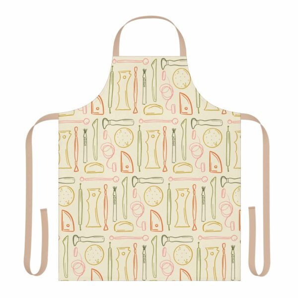 rib n wire pottery apron