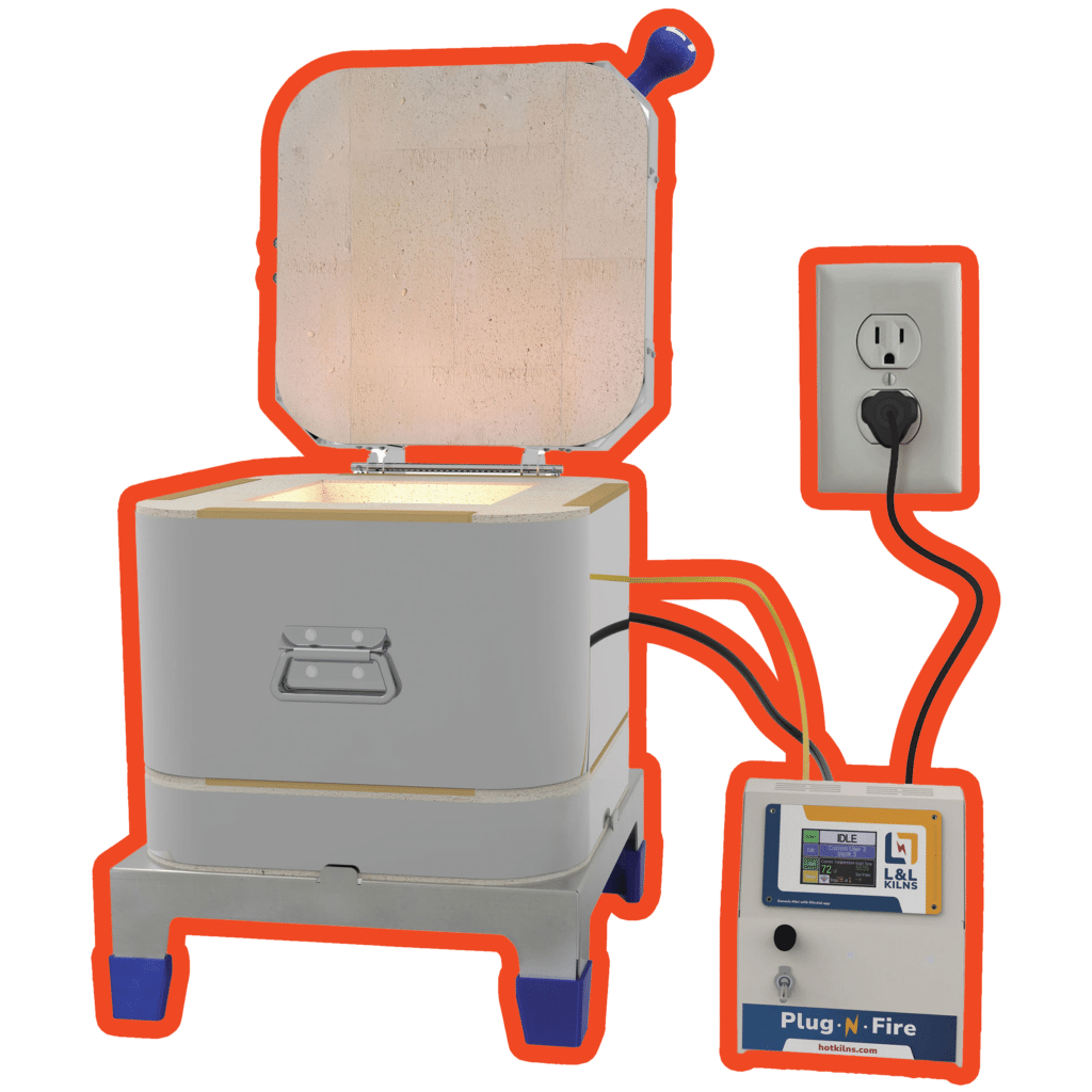 L&L Plug-n-Fire Mini Kiln